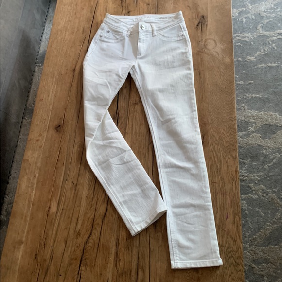 DL1961 Denim - DL1961 Angel mid rise skinny ankle WHITE EUC never worn out NWOT 27 CRSA